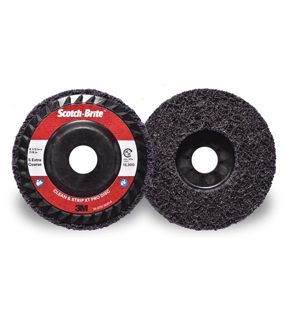 Dysk Clean & Strip XT Pro XO-RD Scotch-Brite 125mm x 22mm S XCRS fioletowy - 3M