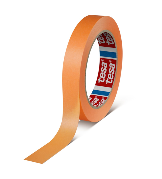 Taśma Precision Mask 4342 typu Washie 38mm x 50m pomarańczowa - Tesa