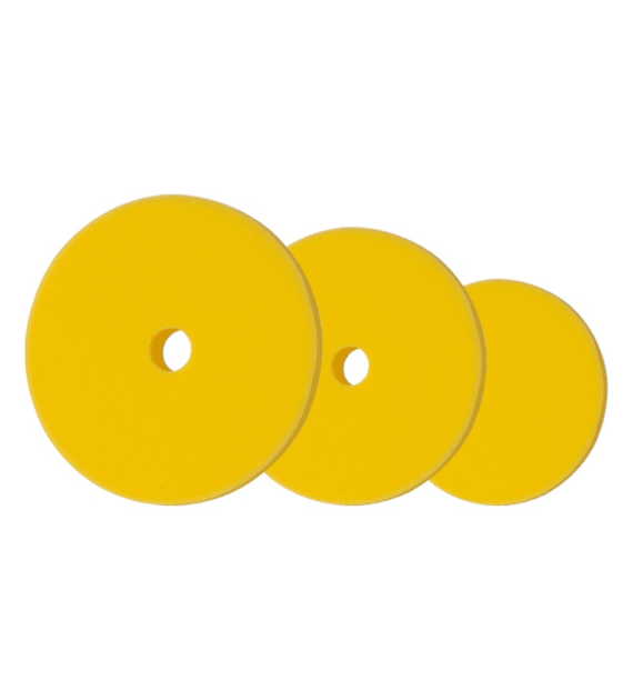 Gąbka polerska 180mm Medium Cut P2500 średniej twardości żółta - Menzerna