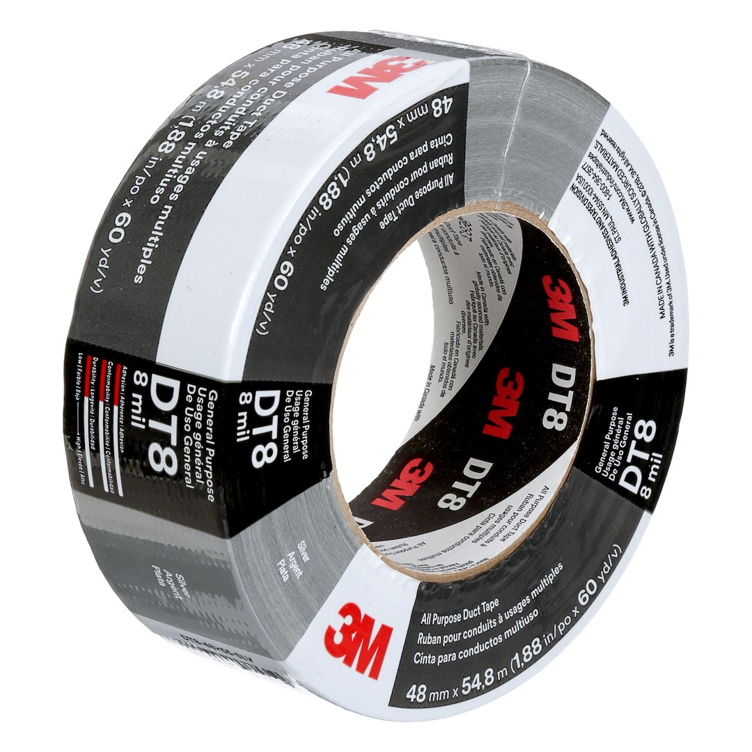 Uniwersalna taśma naprawcza DT8 48mm x 23m, 0.2mm,  srebrna - 3M