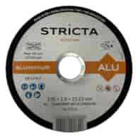 Tarcza do cięcia aluminium 125 x 1,0 x 22mm 56A60RBF Alu Standard - Stricta