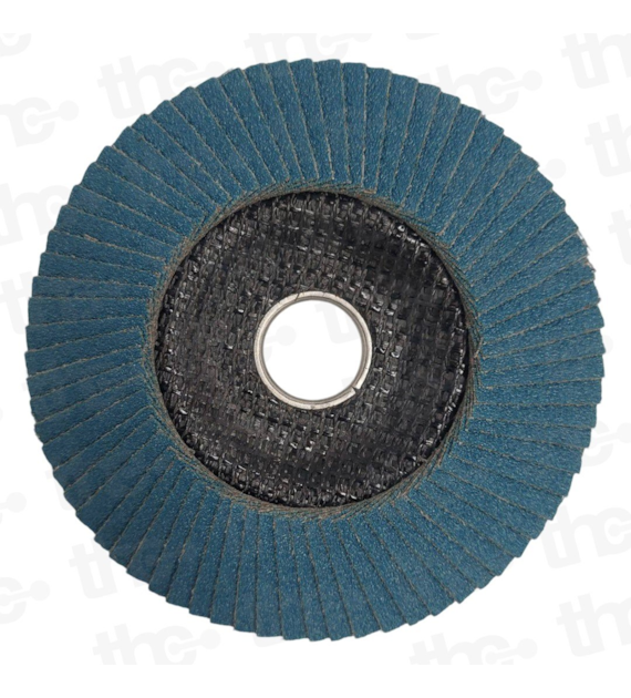 Ściernica listkowa lamelka 125mm x 22mm cyrkonowa Zircon Blue P80 uchylna