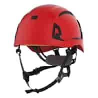 Kask ochronny EVO ALTA z wentylacją regulacja śrubowa czerwony - JSP