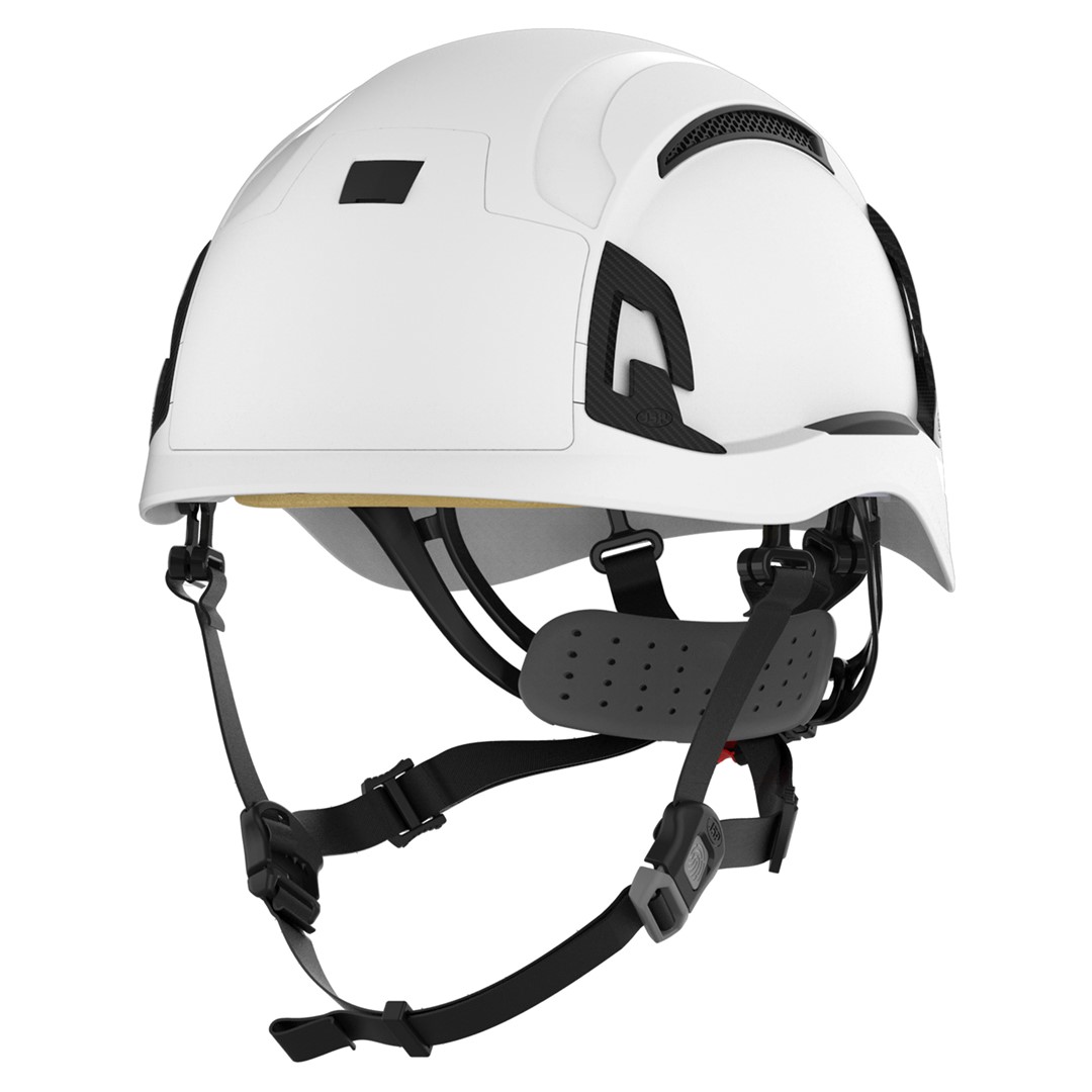 Kask ochronny EVO ALTA z wentylacją regulacja śrubowa biały - JSP