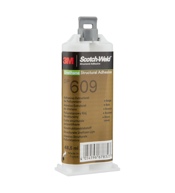 Klej dwuskładnikowy poliuretanowy strukturalny Scotch-Weld DP609 opakowanie 48,5ml beżowy - 3M