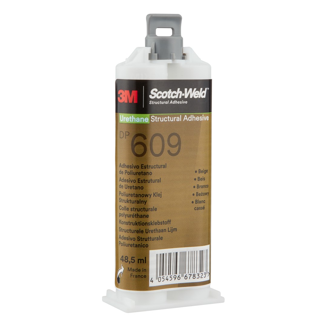 Klej dwuskladnikowy Scotch-Weld DP 609, opakowanie 48,5ml, beżowy - 3M