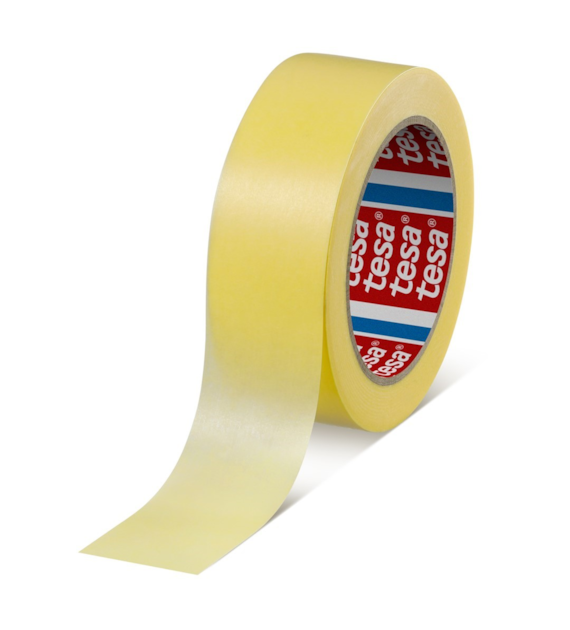 Taśma maskująca 4334 Precision Mask 30mm x 50m żółta - Tesa