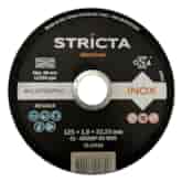 Tarcza do cięcia metalu i stali nierdzewnej 125 x 1,0 x 22,23mm A60RBF Inox Economic - Stricta