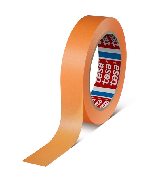 Taśma Precision Mask 4342 typu Washie 25mm x 50m pomarańczowa - Tesa