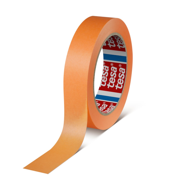 Taśma Precision Mask 4342 typu Washie 25mm x 50m pomarańczowa - Tesa