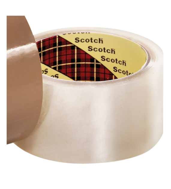 Taśma pakowa o wysokich parametrach Scotch 3739 Hot-Melt 75 mm x 990 m przezroczysta - 3M