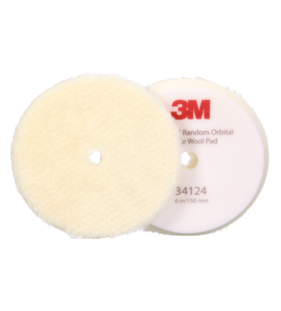 Futro polerskie do polerki mimośrodowej Perfect-It150 mm Coarse białe - 3M