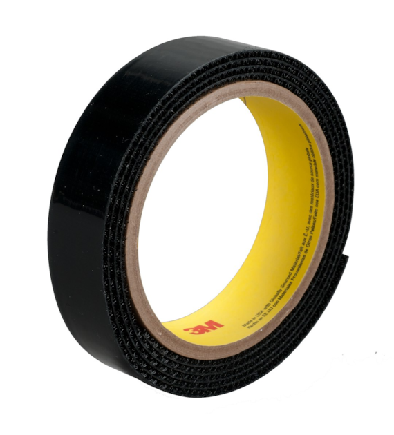 Rzep przemysłowy typu pętelka SJ3527N czarny 15mm x 1m gr. 4.4 mm - 3M