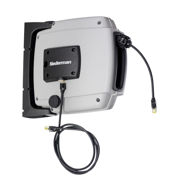 Zwijacz kabla sieciowego Cat.7 D20 przewód 12m - Nederman