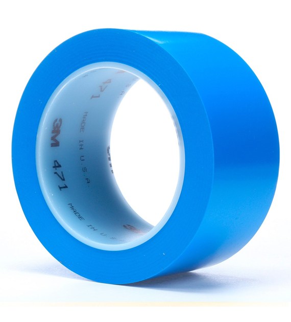 Taśma winylowa 471 19mm x 33m niebieska - 3M