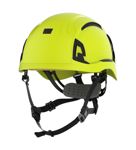 Kask ochronny EVO ALTA z wentylacją regulacja śrubowa HI-VIS żółty - JSP