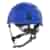 Kask ochronny EVO ALTA z wentylacją regulacja śrubowa niebieski - JSP