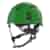 Kask ochronny EVO ALTA z wentylacją regulacja śrubowa zielony - JSP