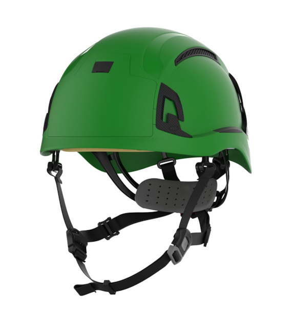 Kask ochronny EVO ALTA z wentylacją regulacja śrubowa zielony - JSP