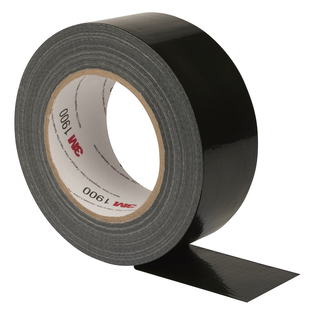 Taśma naprawcza 1900 ekonomiczna  50 mm x 50 m gr. 0.17 mm czarna - 3M