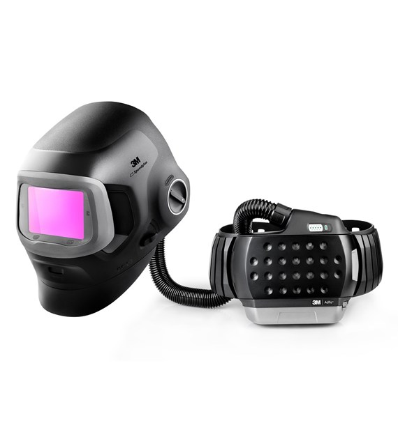 Przyłbica spawalnicza Speedglas G5-03 Pro Air z automatycznym filtrem spawalniczym G5-01/03 TW i systemem Adflo PAPR 637720