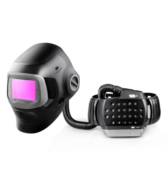 Przyłbica spawalnicza Speedglas G5-03 Pro Air z automatycznym filtrem spawalniczym G5-01/03 TW i systemem Adflo PAPR 637720