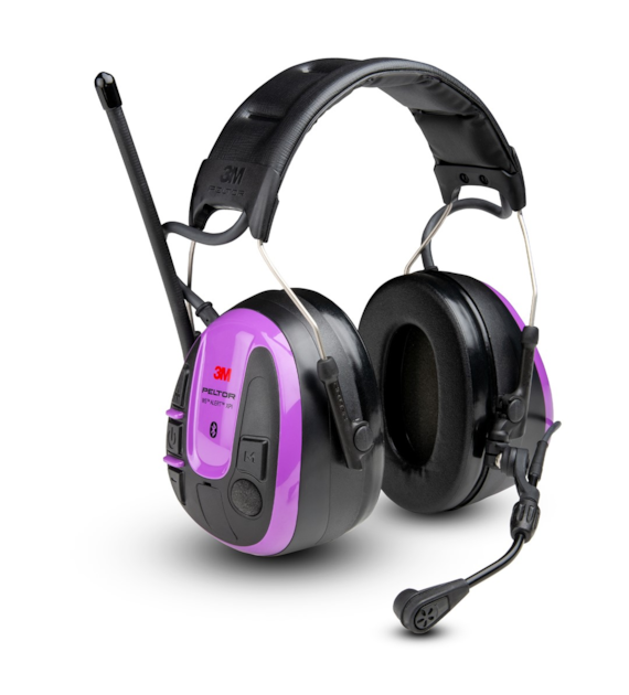 Nauszniki przeciwhałasowe PELTOR WS ALERT XPI+ z radiem aplikacją i funkcją Bluetooth MRX21AWS7 SNR = 30 dB - 3M