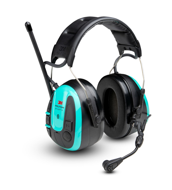 Nauszniki przeciwhałasowe  PELTOR WS ALERT XP+ z radiem aplikacją i funkcją Bluetooth MRX21AWS7 SNR = 30 dB - 3M