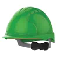 Kask ochronny EVO 3 wentylowany regulacja śrubowa zielony - JSP