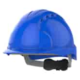 Kask ochronny EVO 3 wentylowany regulacja śrubowa niebieski - JSP