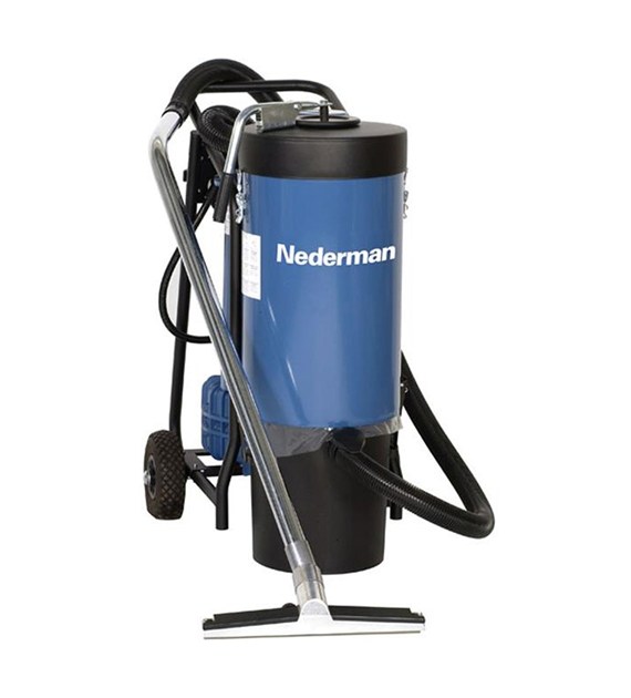 Odkurzacz przemysłowy 55S na sucho do pyłu dymu granulatu wiórów 5500W 25L 230V - Nederman