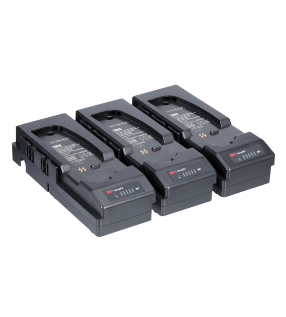 3-stanowiskowa ładowarka TR-342-3 do akumulatorów systemu Versaflo serii TR-300+ - 3M