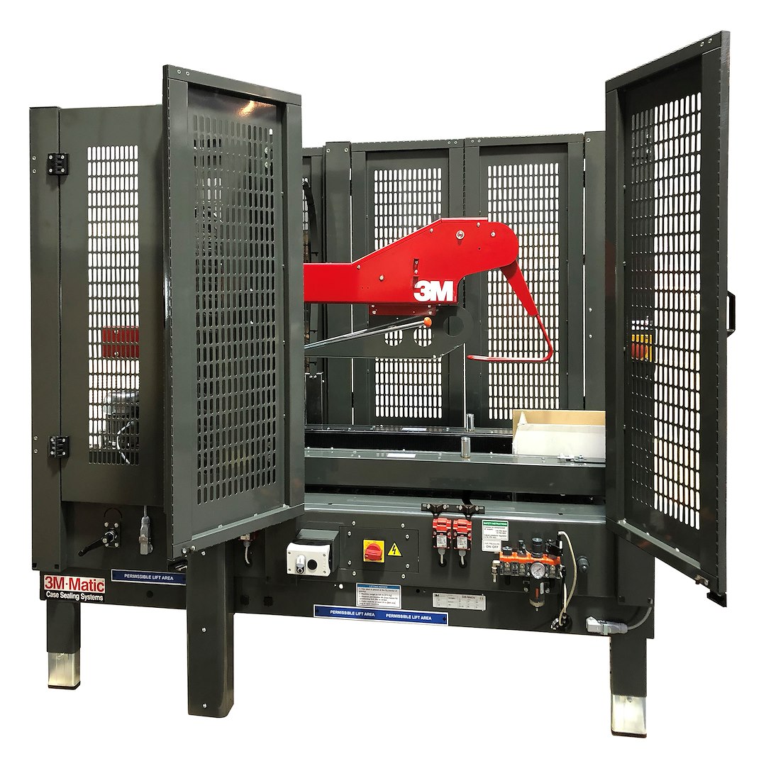 Zaklejarka 3M-Matic z regulowaną klapką do zaklejania pudełek 8000AF 1PH z głowicą taśmującą AccuGlide 3 380/400V 48/50 mm - 3M
