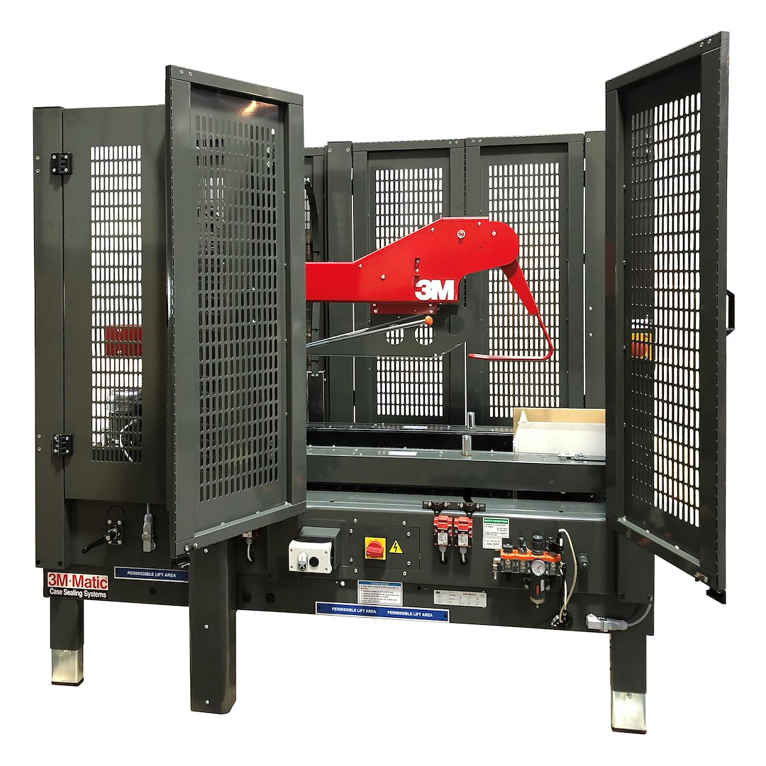 Zaklejarka 3M-Matic 8000AF 1PH z regulowaną klapką do zaklejania pudełek z głowicą taśmującą AccuGlide 3 220/230V 75 mm - 3M