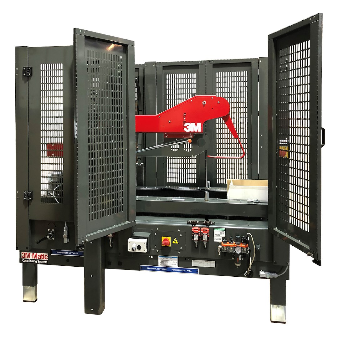 Zaklejarka 3M-Matic z regulowaną klapką do zaklejania pudełek 8000AF 1PH z głowicą taśmującą 3M AccuGlide 3 220/230V 48/50mm - 3M