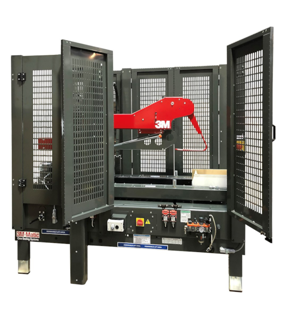 Zaklejarka 3M-Matic regulowana składająca klapy kartonów 8000AF z głowicą taśmującą 3M AccuGlide 2+ 380/400V 50mm - 3M