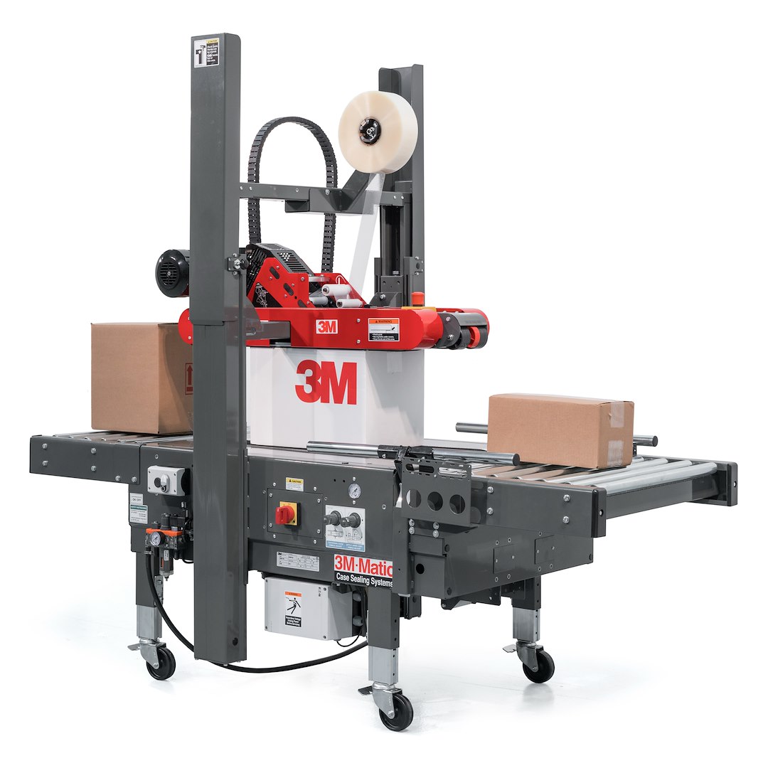 Maszyna do zaklejania kartonów o zróżnicowanych rozmiarach 3M-Matic 7000r Pro z głowicą taśmującą AccuGlide 2+ 380/400 V 75mm - 3M