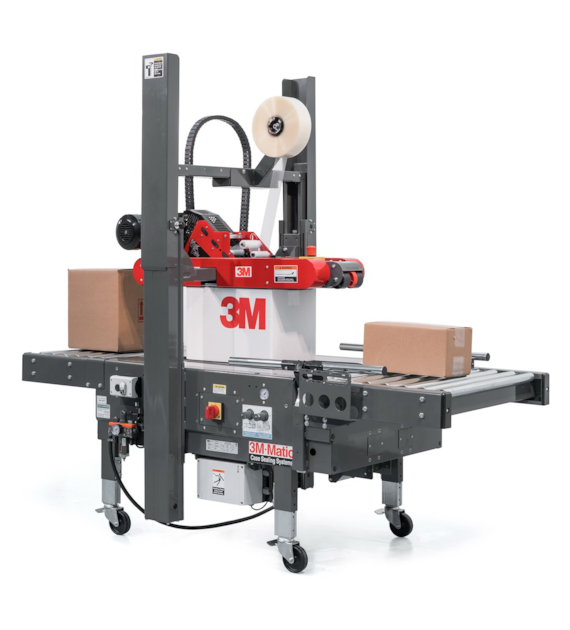 Maszyna do zaklejania opakowań o zróżnicowanych rozmiarach 3M-Matic 7000r Pro z głowicami taśmującymi  AccuGlide 2+ 380/400V 76 mm - 3M