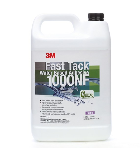 Klej wodny Fast Tack 1000NF 3.78L fioletowy - 3M