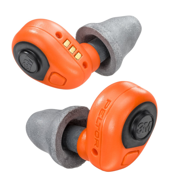 Elektroniczne wkładki przeciwhałasowe PELTOR EEP-100 EU OR pomarańczowe SNR = 32/38 dB - 3M