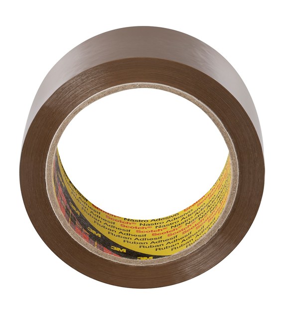 Taśma pakowa o wysokich parametrach Scotch 3739 Hot-Melt 50 mm x 990 m brązowa - 3M
