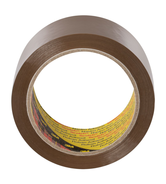 Taśma pakowa o wysokich parametrach Scotch 3739 Hot-Melt 50 mm x 990 m brązowa - 3M