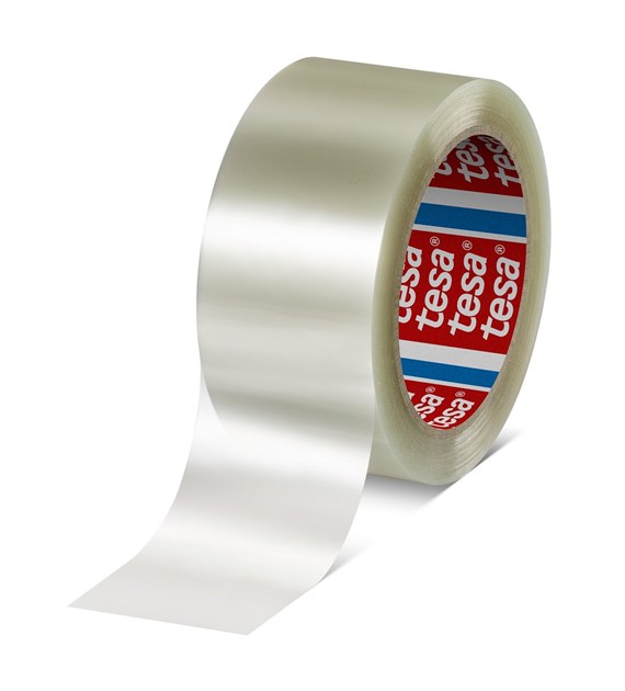 Taśma pakowa 60416 ciche odwijanie 50mm x 100m przezroczysta - Tesa