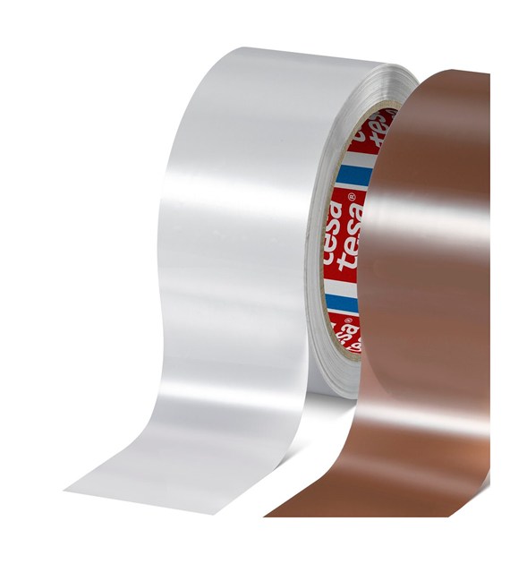 Taśma pakowa 60416 ciche odwijanie 50mm x 100m biała - Tesa