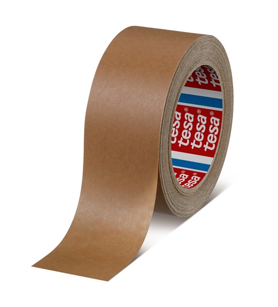 Papierowa taśma pakowa 4313 PV12 50mm x 50m kremowa - Tesa