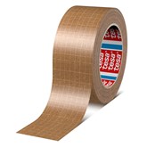 Papierowa taśma pakowa wzmocniona włóknem szklanym 60013 75mm x 25m kremowa - Tesa