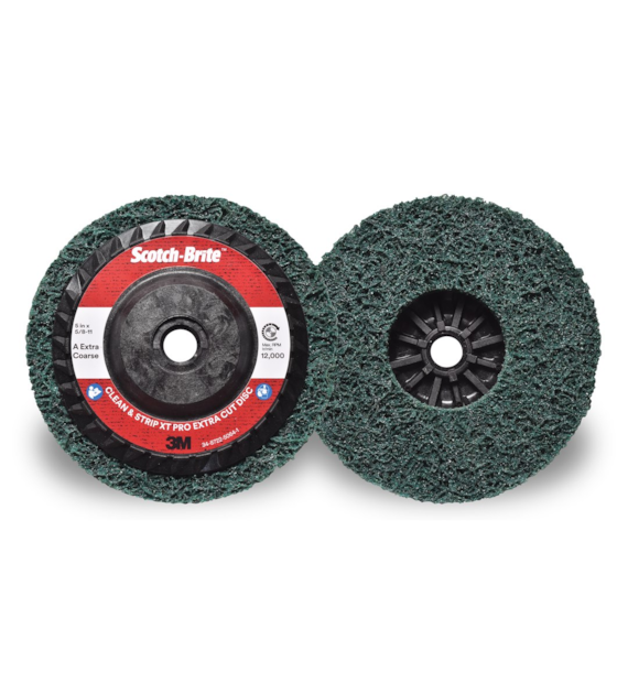 Dysk Clean & Strip XT Pro Extra Cut XC-RD Scotch-Brite  125 mm x M14 A XCRS zielony - 3M