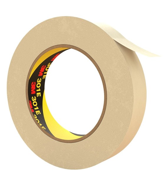 Taśma maskująca do zastosowań przemysłowych  301E 48 mm x 50 m beżowa - 3M