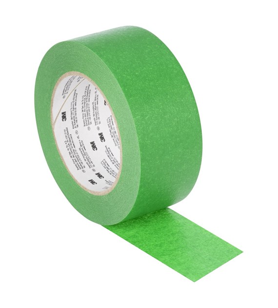 Taśma maskująca malarska 2814 odporna na promieniowanie UV 48 mm x 50 m zielona - 3M
