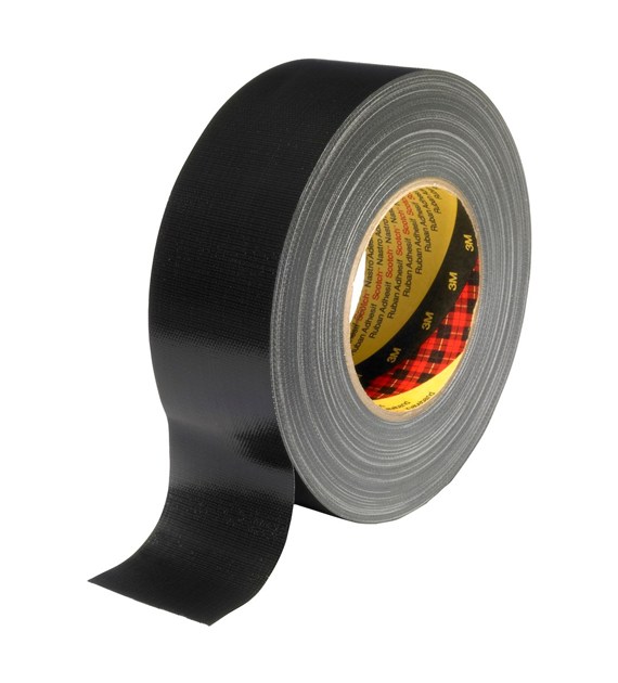 Taśma naprawcza typu duct do wymagających zastosowań  389 50 mm x 50 m gr. 0.26 mm czarna - 3M